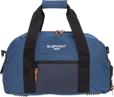 Спортивна сумка Elephant Hero Signature з відділенням для взуття, синя, для хлопчиків, дівчат, жінок і чоловіків