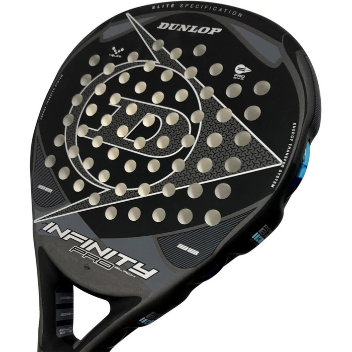 Ракетка для тенісу Dunlop Infinity Pro G1 HL Black - професійна, для гри на корті