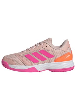 Дитячі кросівки для залу adidas Ligra 8 Unisex (38 EU, Blush Pink/Lucid Pink/Ftwr White)