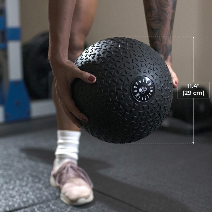 Сланбол Nordic Lifting для фітнесу, важкий, зручний хват, м'яч для тренування пресу та сили ядра