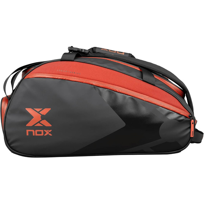 Сумка для паделу Nox Luxury Open Series, чорна з червоним