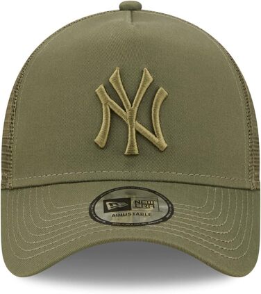 Кепка New Era New York Yankees з сіткою Olive A-Frame, регульована, універсальний розмір