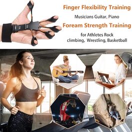 Регульований тренажер для кисті рук з лічильником, 5-100 кг, для зміцнення підручних м'язів та зап'ястя, механічний тренажер для рук, силові тренування, реабілітація, скелелазіння, фітнес та зняття стресу (червоний, комплект)