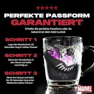 Захист зубів Marvel Black Panther для дорослих та дітей. Капа для спорту: регбі, ММА, бокс, кікбоксинг, джудо, хокей.