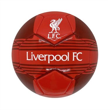 Футбольний м'яч Liverpool FC розмір 4, офіційна символіка, червоно-білий, подарунок