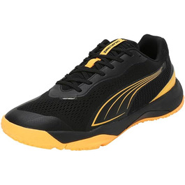 Кросівки PUMA Solarstrike III для залу (Indoor Court) - чорний/білий, 40.5 EU