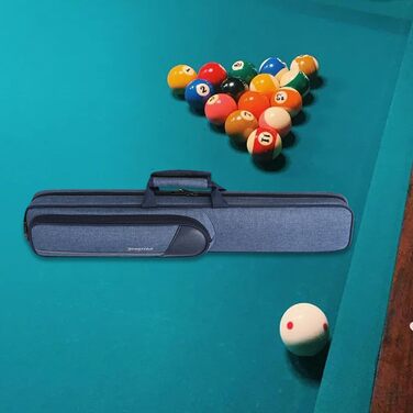 Чохол для більярдної куті, сумка для кия, сумка для більярду з оксфордської тканини, міцний, переносний, для снукеру, зберігання кия, для клубів, дому, блакитний
