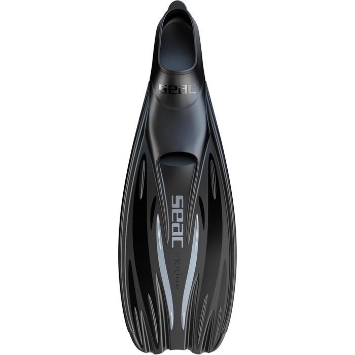 Seac F 100 Pro: Ласти для дайвінгу та снорклінгу, ультралегкі, закриті, 40/41, чорні