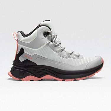 Трекінгові черевики NORTIV для жінок. Легкі, водонепроникні, для активного відпочинку. Розмір 38 EU, сіро-рожеві.