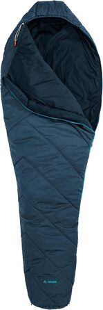 Спальний мішок VAUDE Sioux 100 II SYN (блакитне море, правий) - синтетичний, для кемпінгу