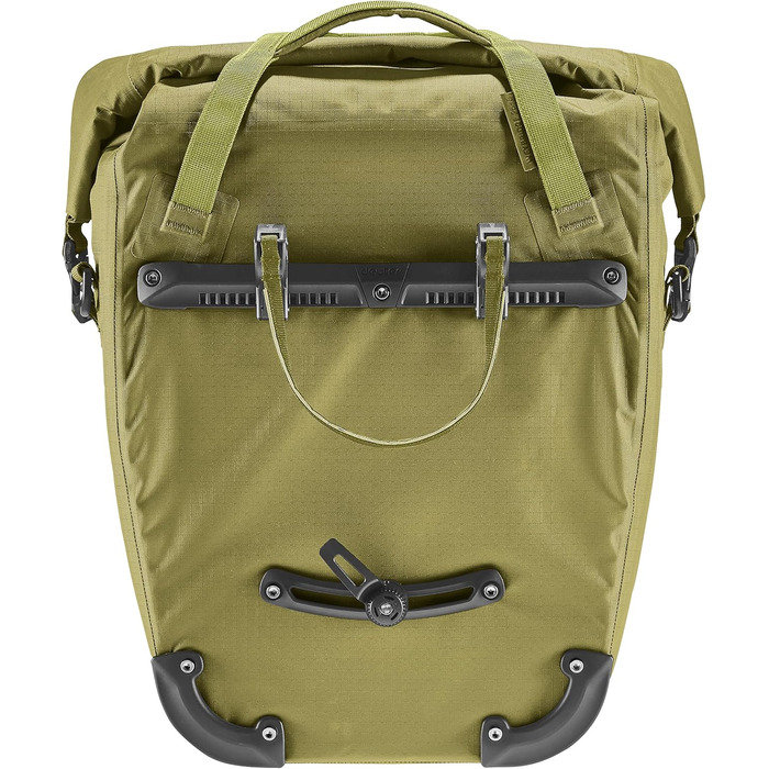 Велосипедна водонепроникна сумка Deuter Weybridge 25+5 л, Cactus, на задній багажник