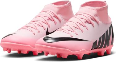 Дитячі футбольні бутси Nike Superfly 9 Club FG/MG (34 EU, Pink Foam Black)