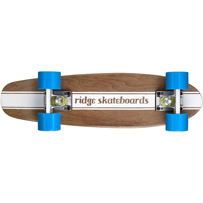 Скейтборд Ridge Cruiser Maple Mini Number Four, синій, MPB-22-NR4, дерево клен