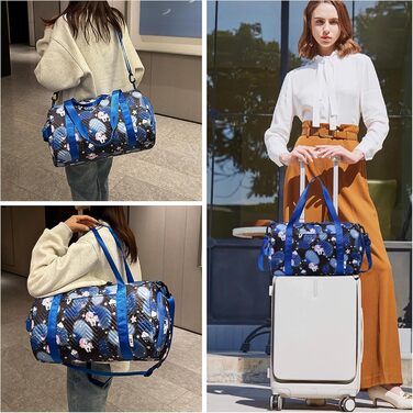 Спортивна сумка з єдинорогом, чорна – унісекс для тренувань та спорту