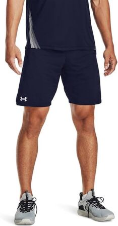 Чоловіча футболка Under Armour UA Locker з коротким рукавом, темно-синя (Midnight Navywhite), розмір 5XL