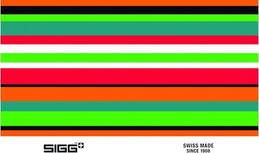 Пляшка для води Sigg Stripes 0.6 л, різнокольорова, алюмінієва