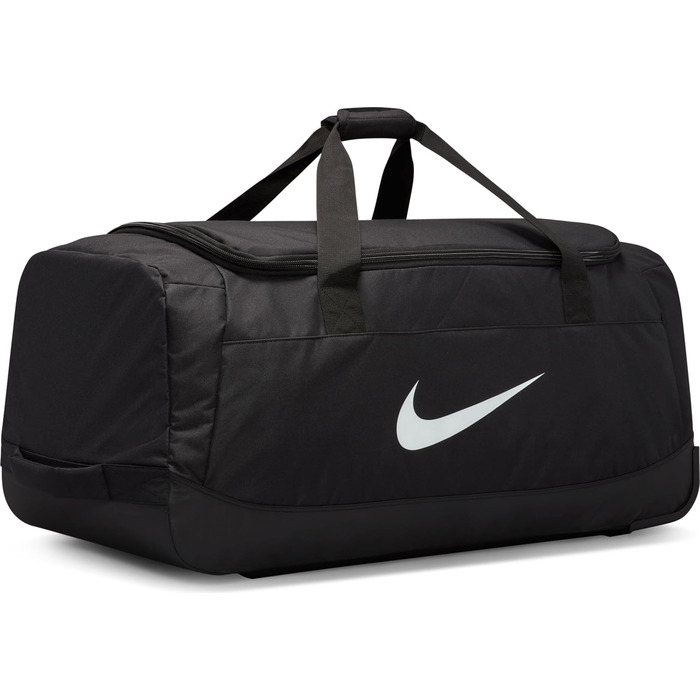Сумка Nike Club Team Swoosh BA5199-010, ролер, спортивна, чорна/біла, 120 л, 82x35x38 см