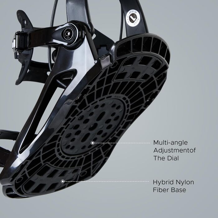 Кріплення для сноуборду XCMAN, чорні, розмір M - для чоловіків