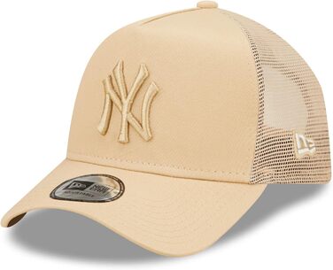 Кепка New Era New York Yankees з сіткою MLB, оливковий колір, регульована, бейсболка
