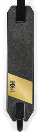 Самокат трюковий RAVEN Evolution Scalar Gold 100мм для дітей та дорослих. Колеса PP+PU, підшипники ABEC-7