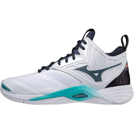 Кросівки Mizuno Wave Momentum 2 Mid - білі, сині, кераміка (EU 50)