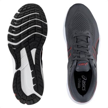 Кросівки ASICS GT-1000 12 для чоловіків (46 EU, сірий Carrier Grey, True Red)