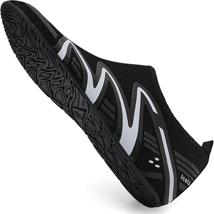 Чоботи для плавання IceUnicorn: зручні аквашузи для жінок та чоловіків, розмір 38/39 EU, колір чорний