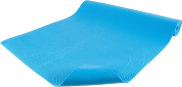 Йога мат ProsourceFit: класична, 183 см, 3 мм, з антиковзким покриттям для йоги, пілатесу та тренувань (Aqua)