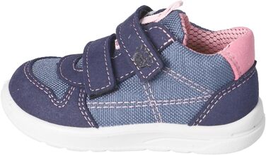 Черевики RICOSTA для дівчаток та хлопчиків SAM, дитячі черевики для перших кроків, ширина: середня, знімна устілка, веганські (24 EU, Ozean Nebel Rosa 140)