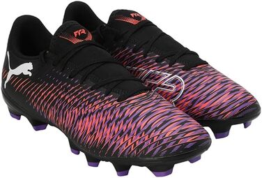 Жіночі футбольні бутси PUMA Future 8 Play FG/AG, 38 EU, Puma Black/Puma White/Glowing Red