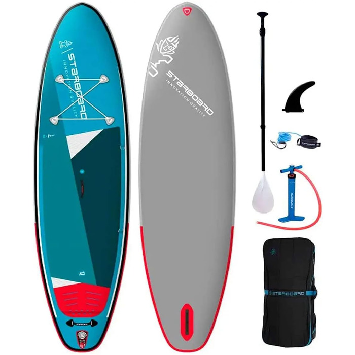 Надувна SUP-дошка Starboard iGo 10'8'' Zen з веслом, комплект для сап-серфінгу