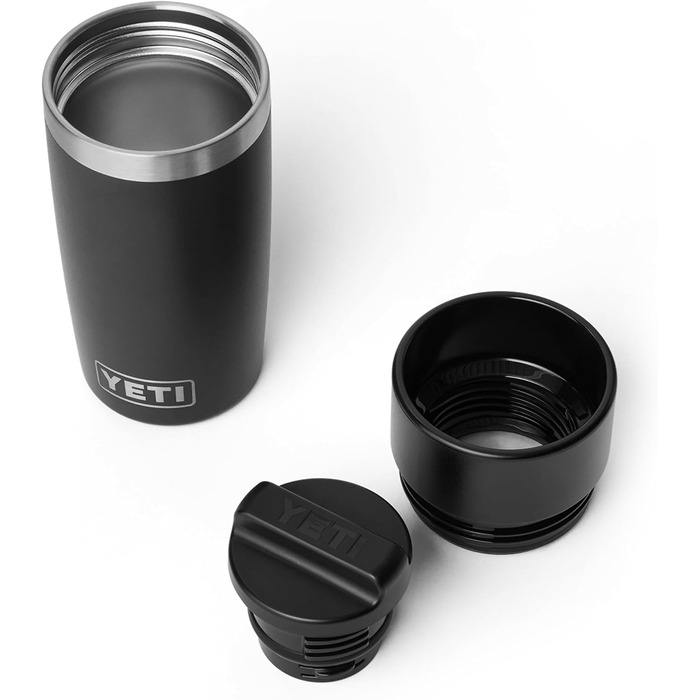 Термофляга YETI Rambler 12 oz (355 мл) з кришкою Commuter, чорна