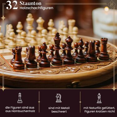 Шахи Master of Chess ручної роботи з дерева, рубінові, декоративні, фігурні