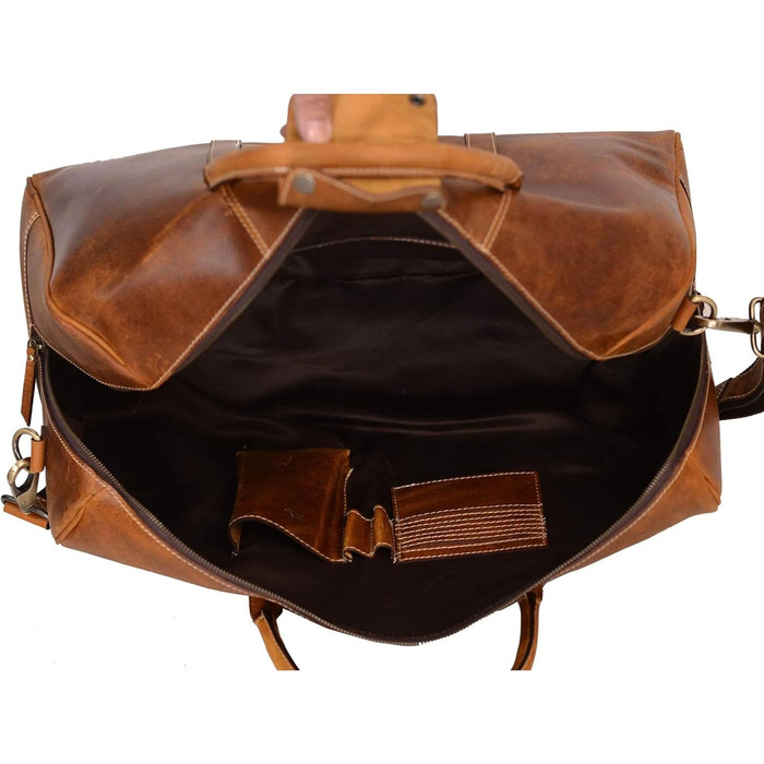 Чоловіча дорожня сумка KomalC з екошкіри: спортивна, для подорожей, на вихідні, у фітнес-зал