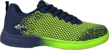 Журавлики для боулінгу Aloha HexaGo – унісекс, для правші та лівші, зелено-блакитні, 38 EU