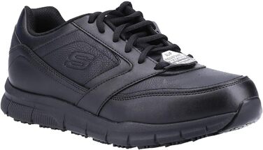 Чоловічі робочі черевики Skechers Nampa, 44 EU, чорний колір, синтетичний Pu