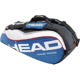 Сумка для тенісу Head Tour Team Combi, спортивна, чорна
