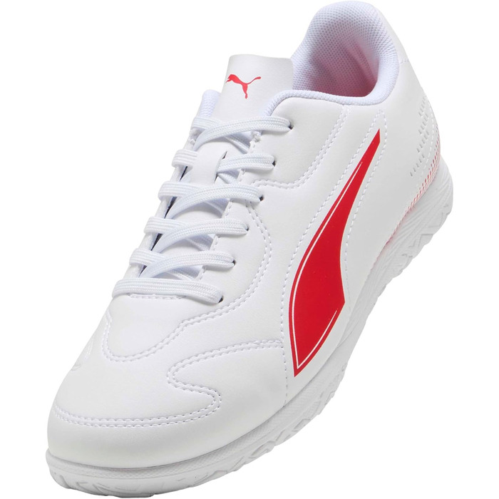 Дитячі футбольні бутси PUMA Vitoria II IT Jr - чорно-червоні, розмір 32.5 EU