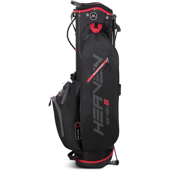 Big Max Heaven 7 - сумка для гольфу Standbag чорно-червона