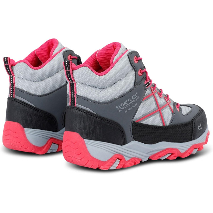 Дитячі черевики Regatta Samaris III для ходьби (32 EU, сірий/рожевий)