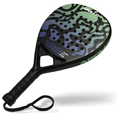 Ракетка для падел Apollo Padelschläger 12K Carbon (унісекс, для початківців та професіоналів, м'ятний колір)