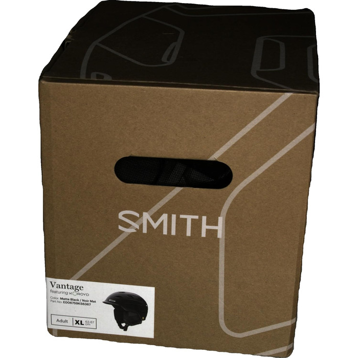 Шолом для лиж та сноуборду Smith Vantage з MIPS і Koroyd, матовий чорний, XL, для дорослих