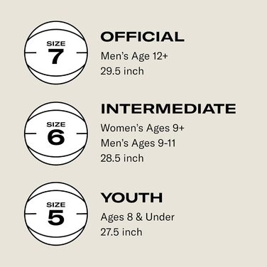 М'яч баскетбольний Wilson NBA Authentic Series Outdoor Braun, розмір 6