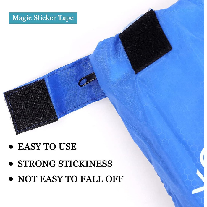 Сплячий мішок для дорослих та дітей – легкий, водонепроникний, зручний для весни, літа, осені – піший туризм, подорожі, кемпінг (королівський синій)