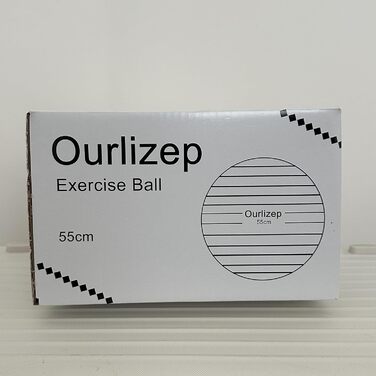 Гімнастичний м'яч для фітнесу, йоги та тренувань: 55-65 см, зелений. В комплекті насос.