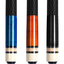 Набір більярдних київ Aklot (4 шт.) з канадського клена, 147 см, для професійних гравців, вага 510-595 г