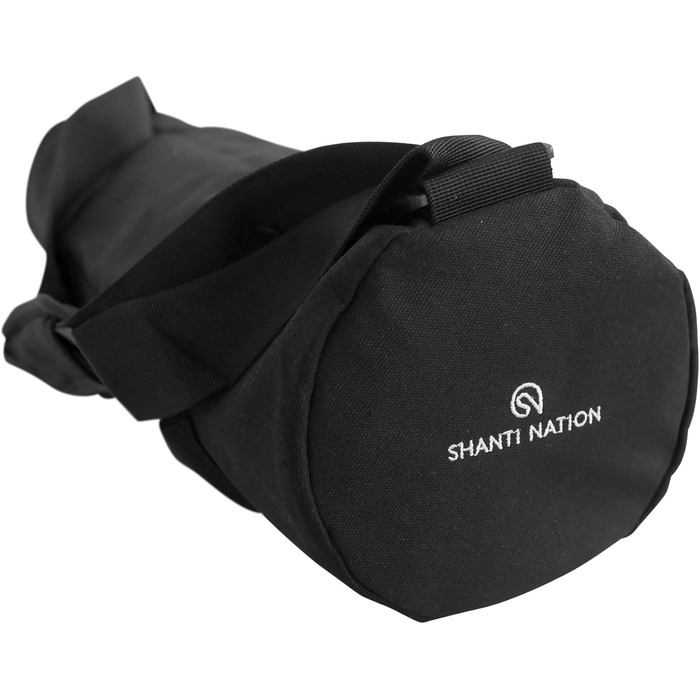 Сумка для йогамату Shanti Nation Mat Bag XL чорного кольору - зручна та практична, підходить для Shanti Mat Pro XL та матів шириною 68 см