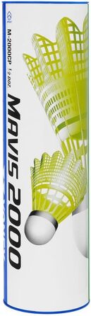 Бадмінтонні волани YONEX Mavis 2000 Nylon - жовті