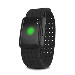 Фитнес-браслет AsVIVA AWS2 з пульсометром: Bluetooth, ANT+, LED-індикація зон пульсу, сумісний з тренажерами та додатками
