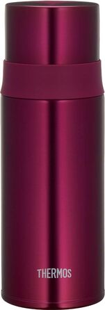 Термос-пляшка Thermos FFM-351 з нержавіючої сталі, 350 мл, вузька, бордова